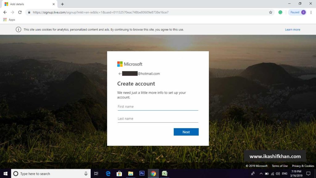 How-to-Create-A-Hotmail-Account-Step-3